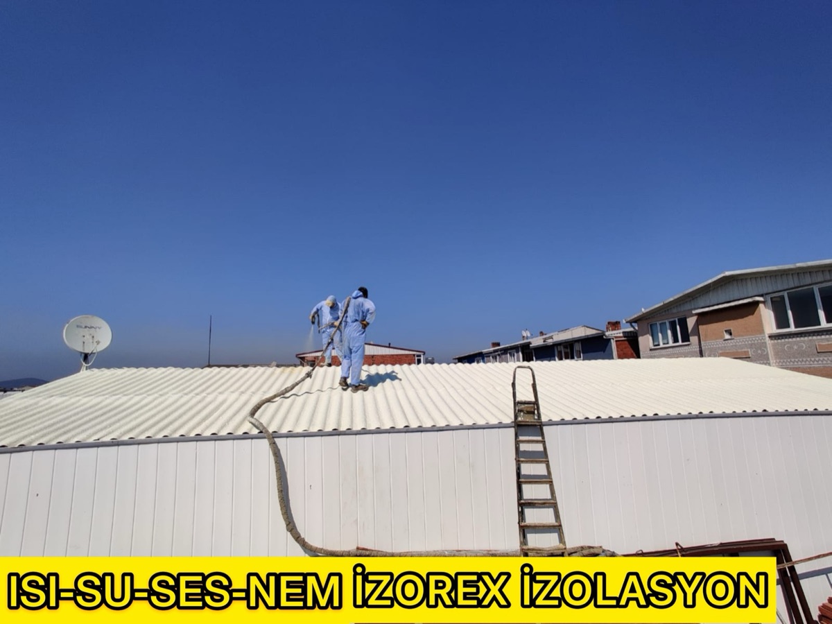 Çatı yalıtımı uygulaması